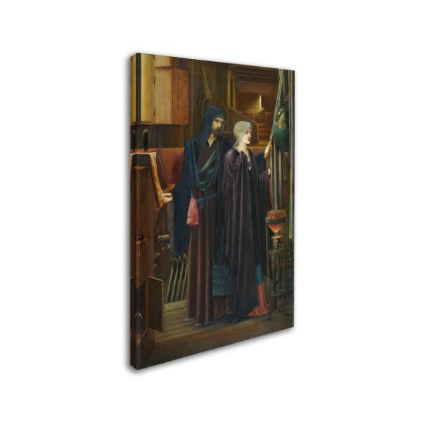 Edward Burne-Jones 'The Wizard' Canvas Art,16x24